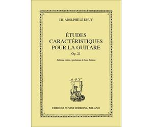 J.B. Adolphe Le Dhuy-Études caractéristiques pour la guitare Op. 21 guitarra