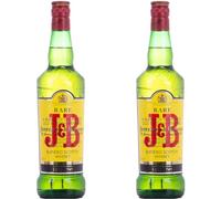 J&B Rare Whisky Escocés, 700ml (Paquete de 2)
