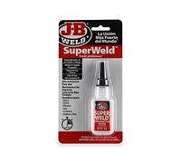 J-B Weld 33120SPA - Super Weld - Cianocrilato - 20gr - Pegamento - Glue - Multiusos - Metal - Alta resistencia - Precisión