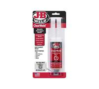 J-B Weld ClearWeld Jeringa de Epoxi 25ml, Secado Rápido, Adhesivo Transparente