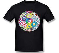 J-Balvin 3D Print Fashion Unisex 100% Cotton Short-Sleeve T-Shirts Black M