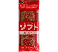 J-BASKET Katsuo Bushi - Copos de bonito secado suave, 10 unidades