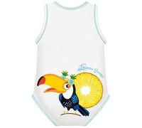 J Bimbi Body 0-36 meses de talla única de algodón orgánico sin mangas con camiseta - Tucano