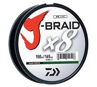 J-BRAIDX8, Carrete de Relleno, Verde Oscuro, Mono Dia.= 10 Libras.