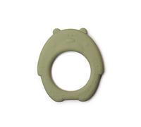 J.Børn - Mordedor de oso calmante | Silicona de grado alimenticio | 100% libre de BPA, PVC y ftalatos | A partir de 3 meses (salvia)