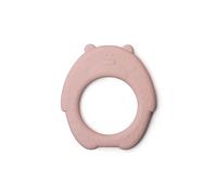 J.Børn - Mordedor de oso calmante | Silicona de grado alimenticio | 100% libre de BPA, PVC y ftalatos | A partir de 3 meses (colorete)