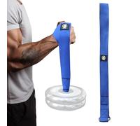 J Bryant Armwrestling - Cinturón de entrenamiento adecuado para ejercicios de muñeca, antebrazo y bíceps, compatible con discos de pesas de 1 y 2 pulgadas, equipo de fitness multifuncional para el
