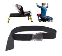 J Bryant Correa ajustable de rizo nórdico con hebilla de liberación rápida, soporte de pierna para rizos isquiotibiales, extensiones y entrenamiento de peso corporal en casa o gimnasio