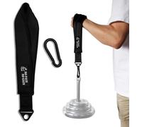 J Bryant Correa de entrenamiento de lucha libre para brazo, agarre de mano, brazo, dedo, antebrazo, equipo de ejercicio, fortalecedor y entrenador de potencia para máquina de cable y entrenamiento de