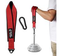 J Bryant Correa de entrenamiento de lucha libre para brazo, agarre de mano, brazo, dedo, antebrazo, equipo de ejercicio, fortalecedor y entrenador de potencia para máquina de cable y entrenamiento de