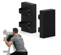 J Bryant Hack Squat - Juego de 2 almohadillas de hombro extra universales de 4 cm de grosor para máquinas de sentadillas y prensa de piernas, mayor comodidad y apoyo para los hombros