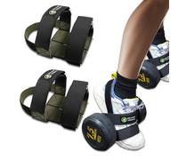 J Bryant Tibialis - Mancuerna de entrenamiento ajustable y mejorada para tobillo para entrenamiento de fuerza, piernas, músculos, entrenamiento de fuerza, 1 par