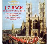 J.C. Bach : Six Grand Overtures, Op. 18