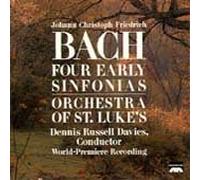 J.C.F.Bach;4 Early Sinfonia