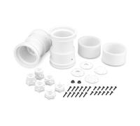 J Concepts 3377W Tribute 2.6x3.6 Monster Truck Wheels with Adaptors W