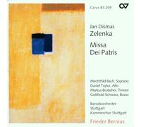 Barockorchester Stuttgart Bernius, Frieder Kammerchor Stuttgart Taylor, Daniel - J.D. Zelenka: Missa Dei Patris