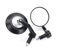 J Espejos Retrovisores Universales para Manillar De 95 Mm Accesorios para Motocicleta(Silver)