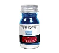 J. Herbin (1 botella de tinta 10 ml para pluma estilográfica , color azul azur 2.2 x 2.2 x 5.1 cm
