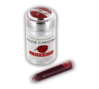 J. Herbin La Perle des Encres - Cartuchos de tinta para pluma estilográfica, paquete de 6 (ruge caroubie)