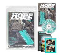 j-hope - [HOPE ON THE STREET VOL.1] (INTERLUDE - OSAKA & NEW YORK & PARIS VER.) Photo Zine + Poster + Photo Card + Sticker + Lyrics + Hang Tag + CD-R + 2 Extra Photocards