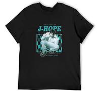 J-Hope Jack in The Box Casual Custom Short Sleeve Cotton T Shirt Black 3XL