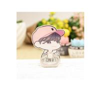 (J Hope)Soporte para teléfono móvil con dibujos animados Bts Jimin Suga agarre de anillo para dedo 360 grados