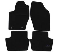 J&J AUTOMOTIVE Alfombrillas de coche para Citroën C 4 C4 2004 - 2010 (4 piezas), color negro