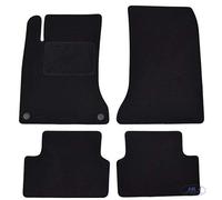 J&J AUTOMOTIVE Alfombrillas de coche para Mercedes CLA C117 2014 - Hasta Hoy 4 piezas