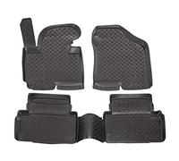 J&J AUTOMOTIVE Alfombrillas de Goma 3D compatibles con ix35 2010-2015, Borde de 4 cm, para Todo Tipo de Clima, 4 Piezas