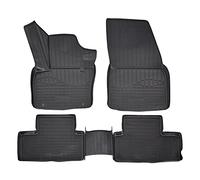 J&J AUTOMOTIVE Alfombrillas de Goma 3D compatibles con XC40 a Partir de 2017, Ajuste Individual con Borde Alto Aprox. 4 - 5 cm, para Todas Las Condiciones climáticas, 4 Piezas