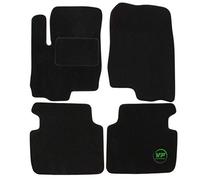 J&J AUTOMOTIVE | Alfombrillas de Terciopelo para Coche aptas para Colt 2003 - 2008, Ajuste Exacto, Antideslizante Redondo, Reforzado en la Zona del Pedal