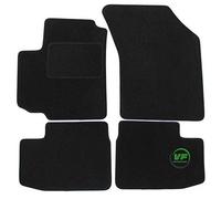 J&J AUTOMOTIVE | Alfombrillas de Terciopelo para Coche aptas para Swift 2005 - 2010, Ajuste Exacto, Antideslizante Redondo y Reforzado en la Zona del Pedal
