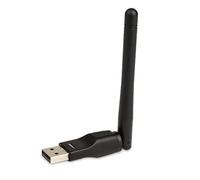 J & J USB Adaptador WiFi Dongle OEM WiFi Mini Receptor USB WiFi USB Adaptador de Largo Alcance WiFi Antena inalámbrica Ralink RT5370 150 Mbps para Skybox/decodificador/Zgemma/Sunray y Dreambox