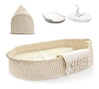 J&JOO Cesta cambiadora para bebé, fácil de limpiar, cubierta impermeable con almohadilla de espuma lateral elevada, correa de seguridad integrada, hecha a mano, cambiador de mesa para moisés