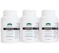 J.L Bragg's - Tabletas de carbón vegetal 250, paquete de 3