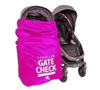 J.L. Childress Gate Check - Bolsa de Viaje para Cochecito Individual y Doble, Color Rosa neón