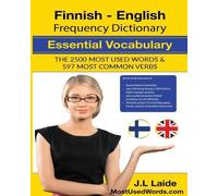 J L Laide Finnish English Frequency Dictionary - Essential Vocabul (Tapa blanda)
