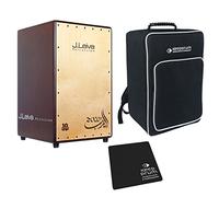 J. Leiva Zoco Max - Cajón de percusión (incluye funda para keepdrum y almohadilla para asiento Keepdrum)
