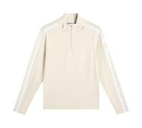 J.Lindeberg Keaton Quarter Zip Mid Layer chaqueta de hombre, Moonbeam, L