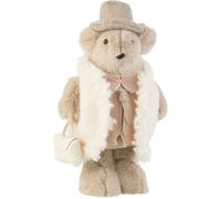 J-line Oso con bolso de mano en beige de 23x17x36 cm