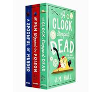 J.M Hall 3 Books Collection Set (A Spoonful of Murder, A Pen Dipped in Poison & A Clock Stopped Dead)