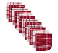 J&M Home Fashions J y M casa Modas Waffle Weave para paño de Cocina de 12-Pack