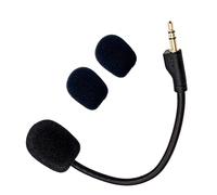 J.M.SHOW Micrófono de juego de repuesto para auriculares Logitech G PRO X2, G PRO X Wireless y G Pro con cable, micrófono de juego transparente desmontable con cancelación de ruido
