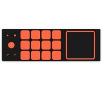 J-Play Drum Pad Accesorio Fire I Controlador MIDI. 12 almohadillas de batería y zona de efecto. Aplicación musical dedicada incluida: instrumento musical Plug & Play