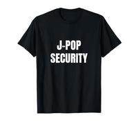 J-Pop Security - Disfraz Divertido de Halloween para mamá y papá Camiseta