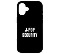 J-Pop Security - Disfraz Divertido de Halloween para mamá y papá Carcasa para iPhone 16