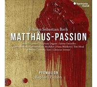 J.S.バッハ : マタイ受難曲 / ピグマリオン、ラファエル・ピション (J.S.Bach : St. Matthew Passion / Pygmalion, Raphaël Pichon) [3CD] [Import] [日本語帯・解説付]