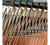 J.S.バッハ: 無伴奏チェロ組曲 全曲(ピアノ独奏編)[2枚組]