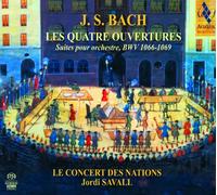 J.S.バッハ : 管弦楽組曲 (全曲) (J.S.Bach : Les Quatre Ouvertures ~ Suites pour orchestre, BWV 1066-1069 / Le Concert des Nations, Jordi Savall) [2SACD Hybrid] [輸入盤・日本語解説書付]