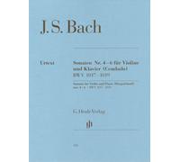 バッハ, J. S. : バイオリン・ソナタ集 第2巻 BWV 1017-1019/ヘンレ社原典版ピアノ伴奏付ソロ楽譜